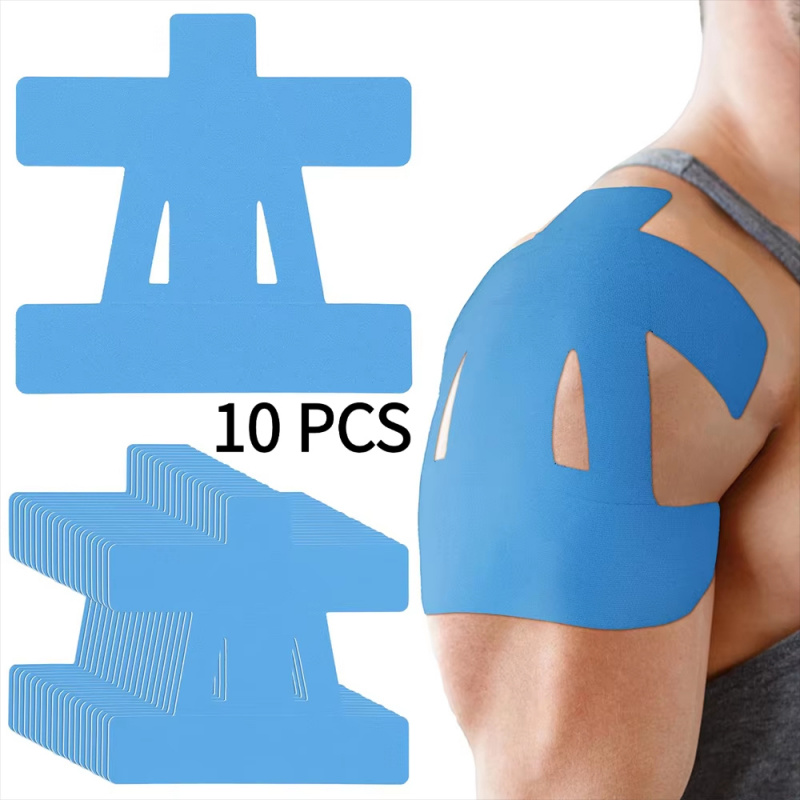 Sports Taping Precut - 10PCS Precut Kinesiology Tape for Shoulder