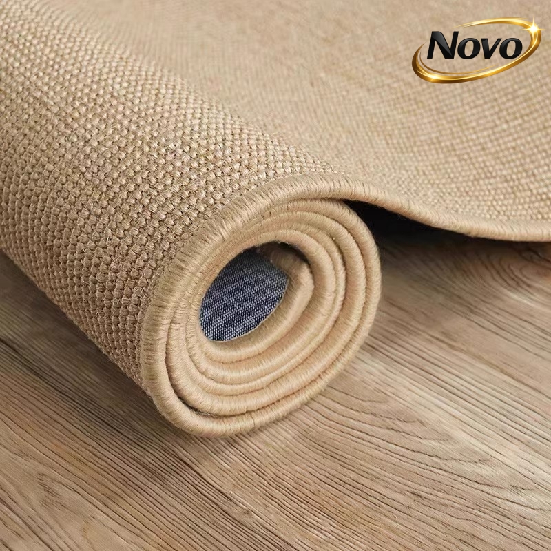 Non Slip Faux Sisal Area Rug W - Bamboo Bath Mat recension och pris