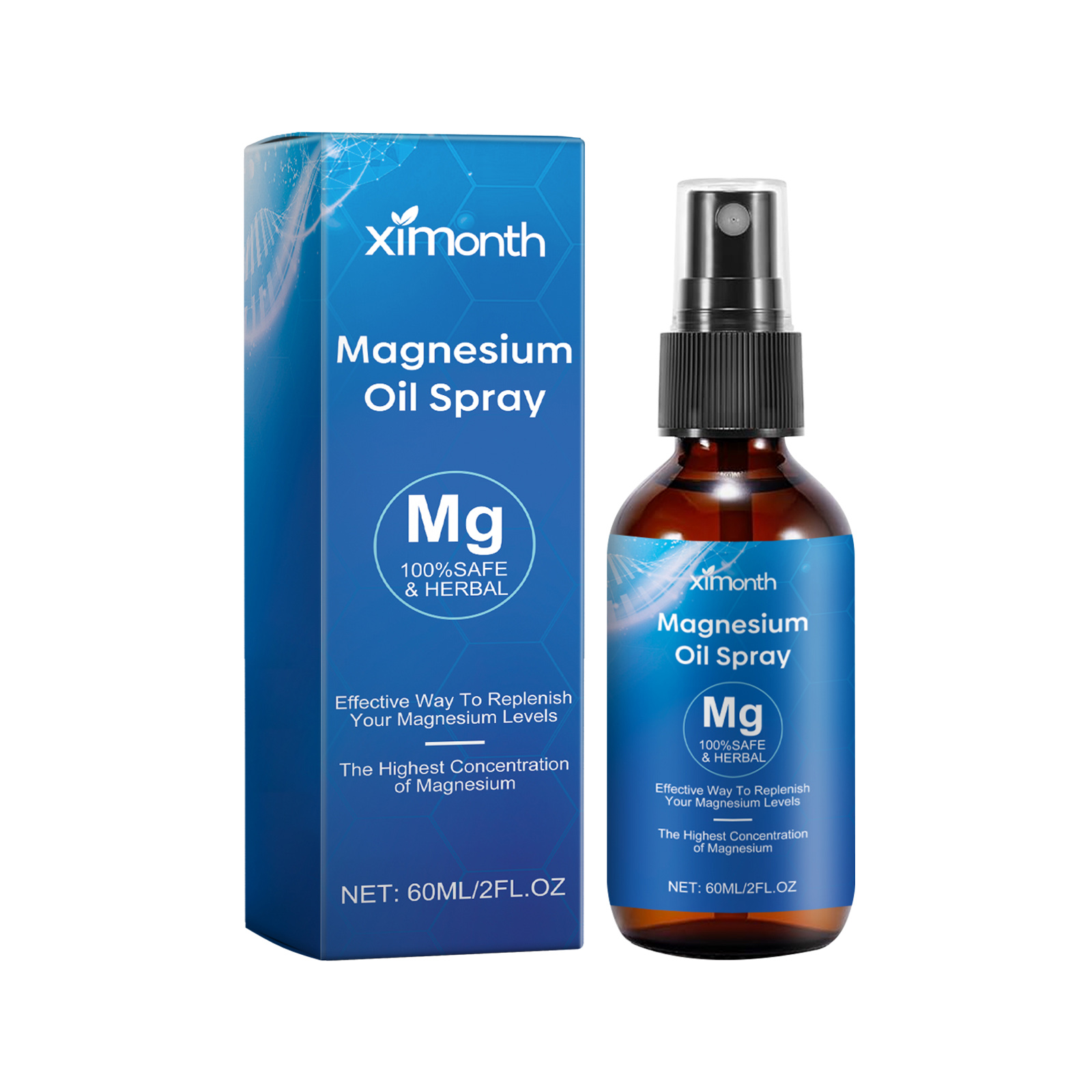 Magnesium Oil Spray, Pure Magn - Bath Salts Magnesium recension och pris