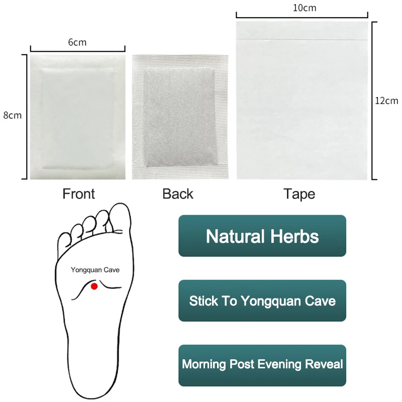 10pc Detox Foot Patch Anti-Swe - Detox Foot Patch recension och pris