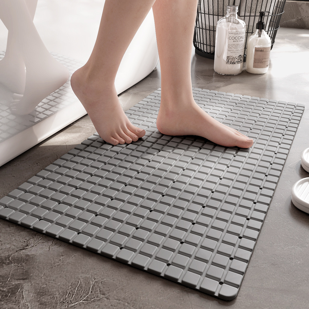 1pc PVC Non-Slip Bath Mat with - Bamboo Bath Mat recension och pris
