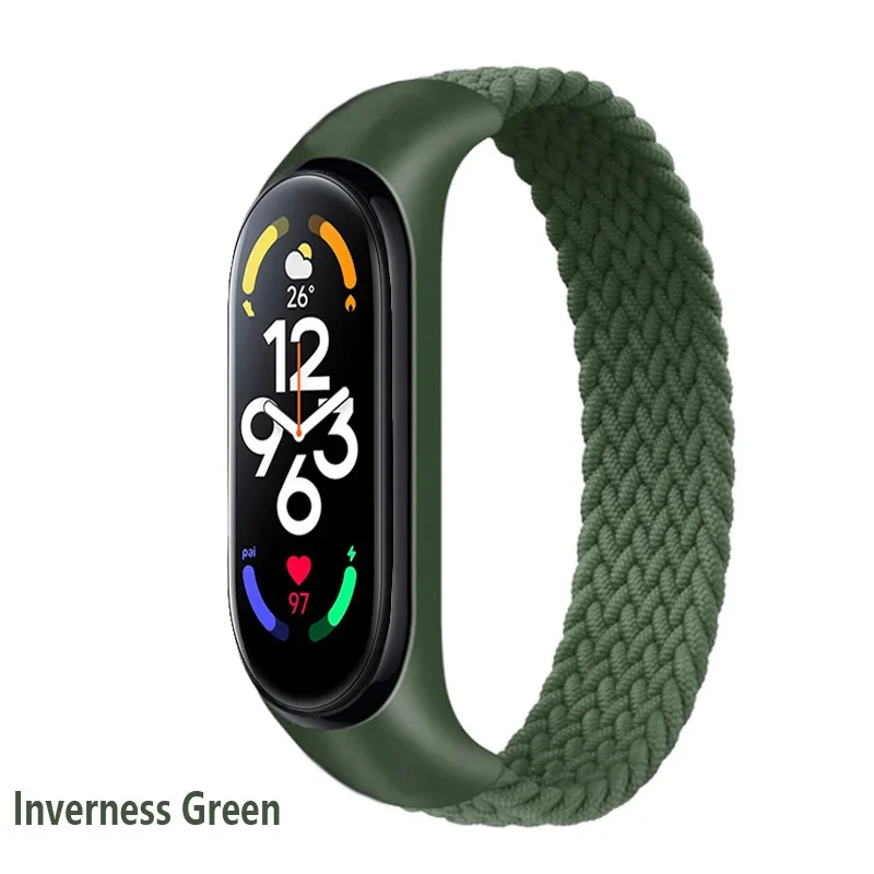 Strap for Mi band 7 8 6 5 Nylo - Health Wellness Bracelet recension och pris