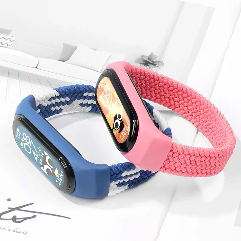 Strap for Mi band 7 8 6 5 Nylo - Health Wellness Bracelet recension och pris