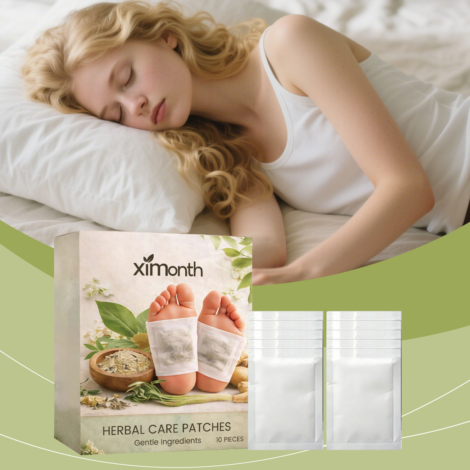 Natural Herbal Detox Foot Patc - Detox Foot Patch recension och pris