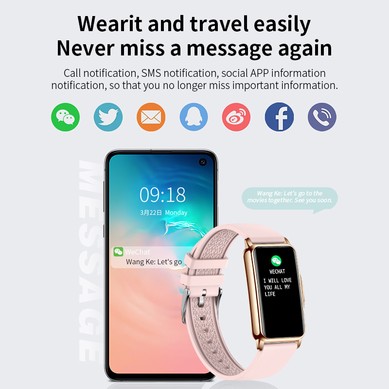 LIGE Pedometer Bluetooth Call  - Health Wellness Bracelet recension och pris